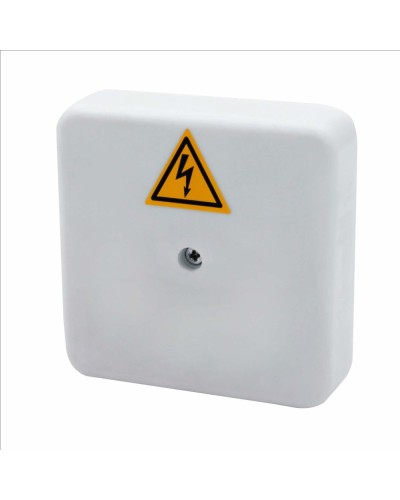 Коробка распределительная огнестойкая КРОПС-П0, IP41, габаритные размеры 75х75х20 мм, для кабелей сечением до 2,5 мм2, 2 клеммы КМ-Профиль (FRJB-KM-P0-2.5-02-КРОПС-IP41) в Северске Распределительные коробки Pintop.ru