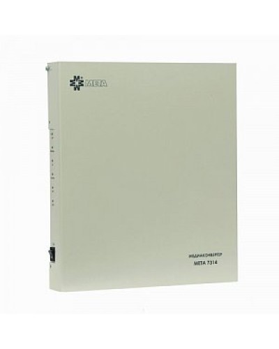 Медиаконвертер МЕТА 7314 в Северске Система оповещения и трансляции Мета Pintop.ru