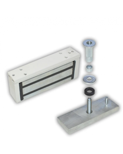 Олевс М1-200 белый (с планкой) в Северске Электромагнитные замки Pintop.ru