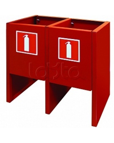 Подставка ПОЖТЕХНИКА Подставка под 2 огнетушителя ПРЕСТИЖ-К в Северске Аксессуары для огнетушителей Pintop.ru