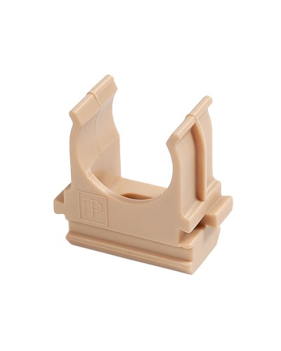 Крепёж-клипса для труб АБС-пластик сосна д20 в малой упаковке (10шт/1000шт уп/кор) Промрукав (PR13.0055) в Северске Держатели, клипсы, скобы Pintop.ru