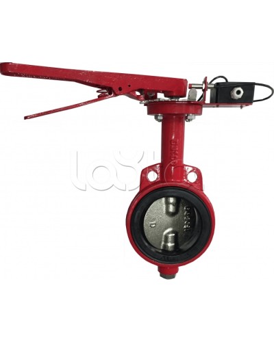 Затвор дисковый с электроприводом Спецавтоматика Зт 200/1,6(Э220М)-Ф.УЗ.1-АН-200 в Северске Устройства пуска водяного пожаротушения Pintop.ru