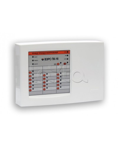 Прибор приемно-контрольный охрано-пожарный ВЭРС-ПК 16П версия 3.2 в Северске Приемно-контрольные приборы Pintop.ru