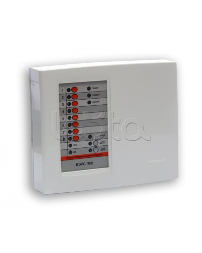 Прибор приемно-контрольный охрано-пожарный ВЭРС-ПК 8П-РС версия 3.2 в Северске Приемно-контрольные приборы Pintop.ru