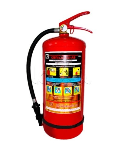 Огнетушитель воздушно-пенный Ярпожинвест ОВП-10(з) в Северске Огнетушители Pintop.ru
