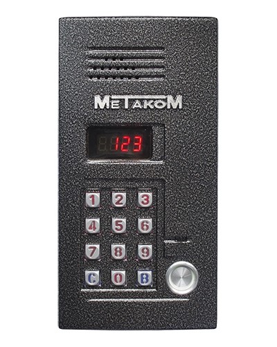 Блок вызова домофона Метаком MK2012-TM4E в Северске Блоки вызова многоабонентные Pintop.ru