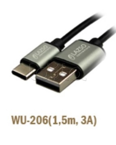 Кабель для передачи данных и зарядки LazsoWU-206(1,5m, 3А) в Северске Оборудование для видеонаблюдения Pintop.ru