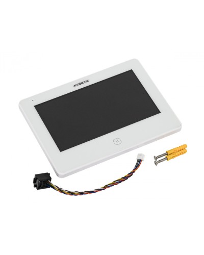 Монитор видеодомофон AccordTec AT-VD 770W WH в Северске Абонентские IP устройства Pintop.ru