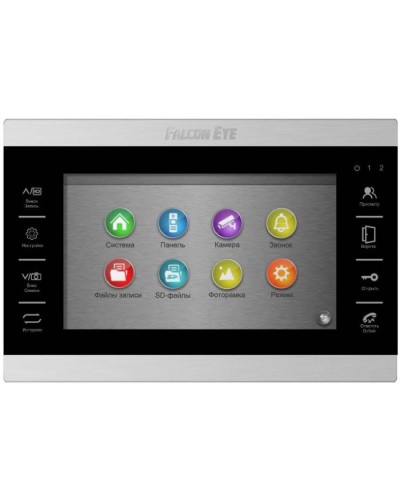 Видеодомофон Falcon Eye FE-70 ATLAS HD (Black) XL в Северске Абонентские видеоустройства Pintop.ru