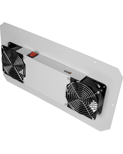 Панель вентиляционная с 2 вентиляторами TLK TLK-FAN2-GY в Северске Вентиляторные модули Pintop.ru