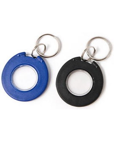 Брелок IronLogic IL-08MBT, 1K, с кольцом, синий с прозрачной серединой в Северске Оптовые идентификаторы Pintop.ru