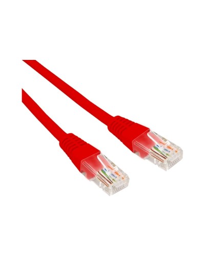 Патч-корд U/UTP, CAT 6, RJ45-RJ45, 26AWG, LSZH, красный, 0,3м REXANT 02-0293-03 в Северске Патчкорды (медные) Pintop.ru