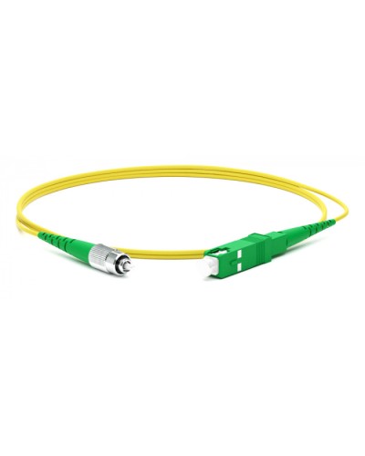 Патч-корд волоконно-оптический Hyperline FC-S2-9-FC/AR-FC/AR-H-3M-LSZH-YL в Северске Патч-корды оптические Pintop.ru