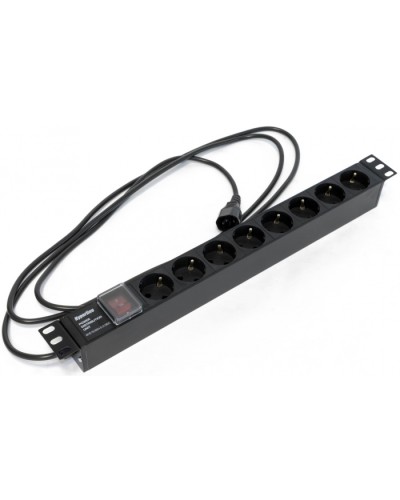 Блок розеток Hyperline SHE19-8SH-S-2.5IEC в Северске Блоки розеток Pintop.ru