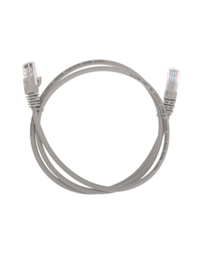Патч-корд U/UTP, CAT 5e, RJ45-RJ45, 26AWG, LSZH, серый, 1м REXANT 02-0100-1 в Северске Патчкорды (медные) Pintop.ru