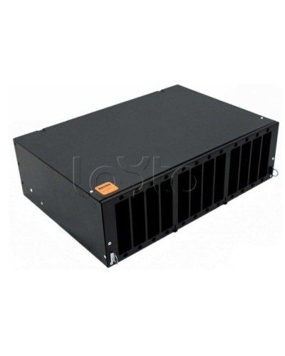 Бокс оптический универсальный 19 Hyperline FO-19V-3U-12xSLT-W130H30-96UN-BK в Северске Коммутационные изделия Pintop.ru