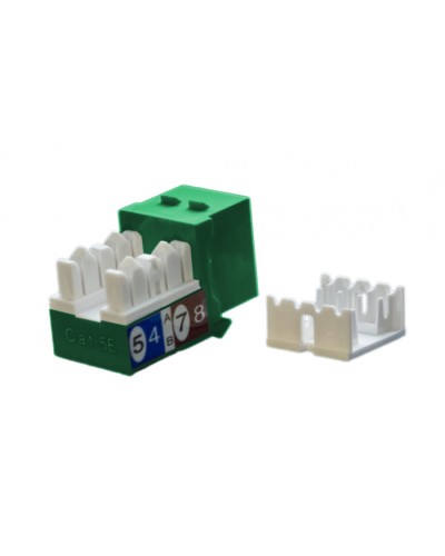 Вставка Hyperline (KJ9-8P8C-C5e-90-GN) в Северске Коннекторы Pintop.ru