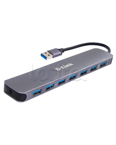 Концентратор с 7 портами USB 3.0 D-Link DUB-1370/B2A в Северске Дополнительное оборудование для сетей Pintop.ru