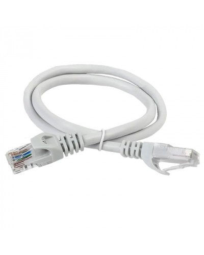 ITK Коммутационный шнур (патч-корд) кат.5Е UTP 1м серый (PC01-C5EU-1M) в Северске Патчкорды (медные) Pintop.ru