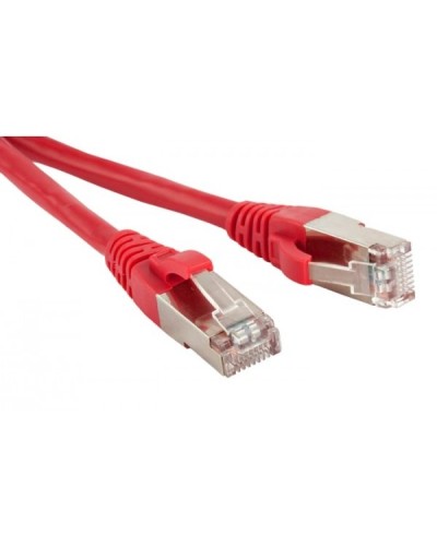 Патч-корд F/UTP Hyperline PC-LPM-STP-RJ45-RJ45-C6-3M-LSZH-RD в Северске Патчкорды (медные) Pintop.ru