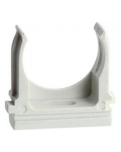 Держатель (клипса) для гофрированной или жесткой гладкой трубы D25 мм (10 шт/уп) Экопласт 41725-10 в Северске Держатели, клипсы, скобы Pintop.ru