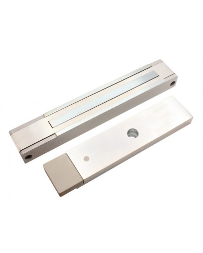 Электромагнитный замок с датчиком состояния двери ALeko ALM-300P (12В серый) в Северске Электромагнитные замки Pintop.ru