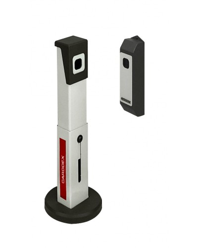 Комплект беспроводных фотоэлементов CARDDEX PR-01 (передатчик и приемник, навесной + стойка) в Северске Запчасти для шлагбаумов и автоматики Pintop.ru