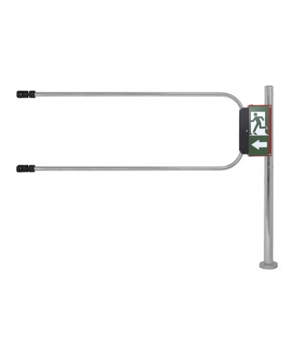 Smartec ST-GR014EC-CR - Калитка аварийного выхода с электромагнитом, хромированная, в комплекте стойка 1000 х D50 мм и створка 1400 х D25 мм. в Северске Калитки Pintop.ru