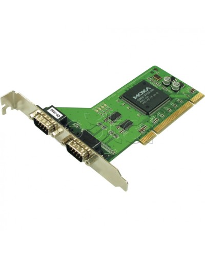 2-портовая плата RS-232 для шины Universal PCI Moxa CP-102U в Северске Сетевые карты Pintop.ru