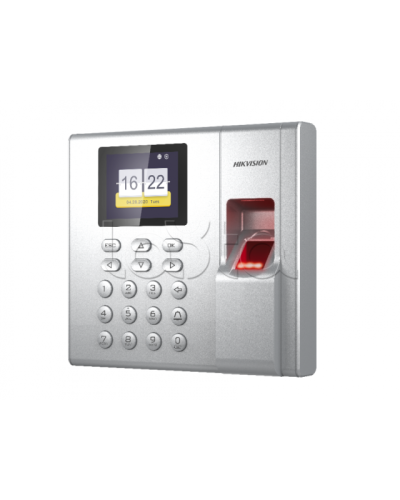 Терминал доступа со встроенными считывателями Mifare карт и отпечатков пальцев Hikvision DS-K1T8003MF в Северске Считыватели Pintop.ru