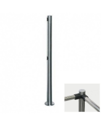 Стойка двухсторонняя L-образная PERCo-BH02 2-02 в Северске Ограждения Pintop.ru