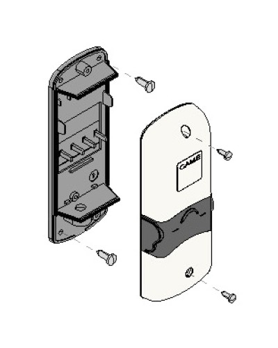 Корпус приемника DTA01 DTA02 DBS01 DBS02 Came 119RIR256 в Северске Запчасти для шлагбаумов и автоматики Pintop.ru