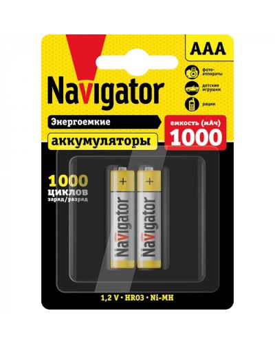 Аккумулятор Navigator 94 462 NHR-1000-HR03-BP2 в Северске Электротехническое оборудование Pintop.ru