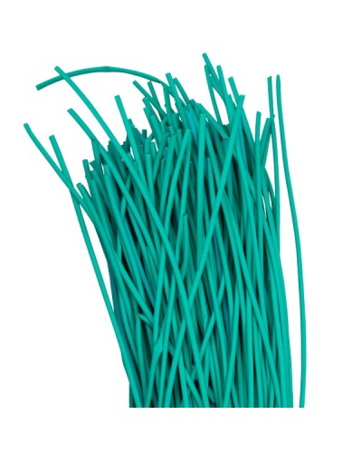 Термоусаживаемая трубка ТУТ нг 2/1 зеленая в отрезках по 1м EKF PROxima (tut-2-j-1m) в Северске Аксессуары для кабель-канала Pintop.ru