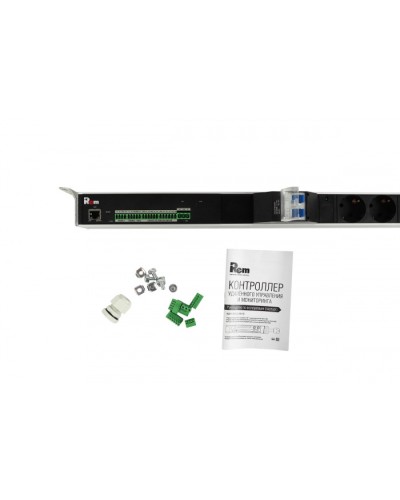 Блок силовых розеток с контроллером REM R-MC1-32-4x2S-2x3C13-2x2C19-A-1820-K в Северске Блоки розеток Pintop.ru