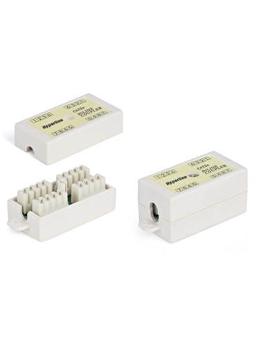Адаптер проходной (coupler), Dual IDC, категория 5e, 4 пары Hyperline CA-IDC-C5E-WH в Северске Проходные адаптеры Pintop.ru
