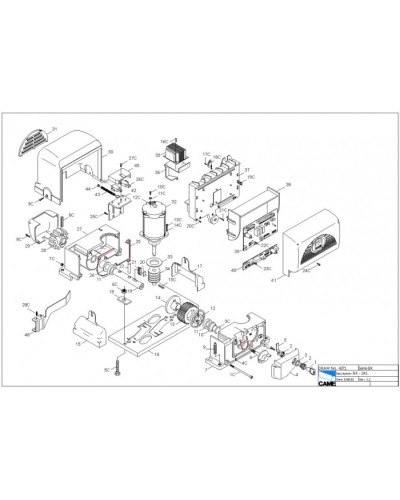 Крепление для рейки CGZS, комплект из 3 шт. Came 119RIR201 в Северске Запчасти для шлагбаумов и автоматики Pintop.ru