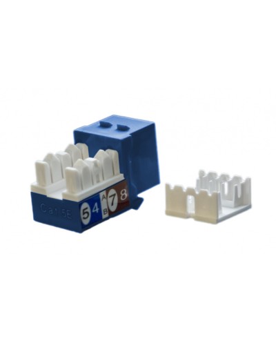 Вставка Hyperline (KJ9-8P8C-C5e-90-BL) в Северске Коннекторы Pintop.ru