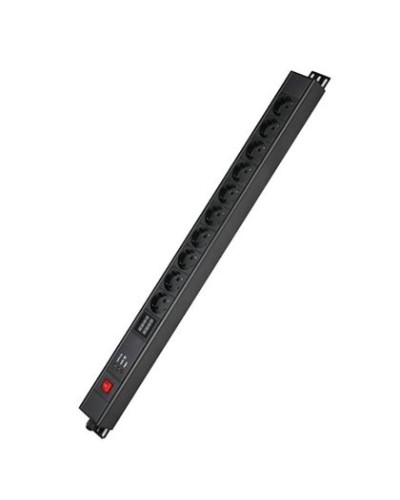 Блок распределения питания вертикальный для 19 шкафов DKC R5VSH10SWOPAM в Северске Блоки розеток Pintop.ru