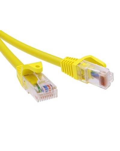 Патч-корд неэкранированный CAT6 U/UTP 4х2, LSZH, желтый, 2м DKC RN6UU4520YL в Северске Патчкорды (медные) Pintop.ru