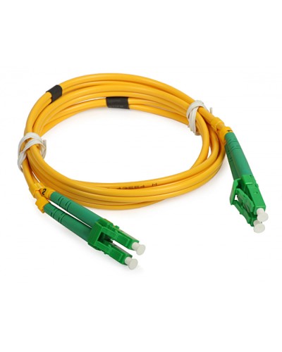 Шнур оптический duplex LC/APC-LC/APC 9/125 sm 20м LSZH Cabeus FOP(d)-9-LC/APC-LC/APC-20m в Северске Патч-корды оптические Pintop.ru