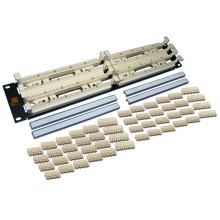 Панель кроссовая 110 типа, 200 пар, 19", 2U LANMASTER LAN-RS110-200FT