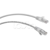 Патч-корд FTP, категория 5e, 3 м, экранированный, серый Cabeus PC-FTP-RJ45-Cat.5e-3m