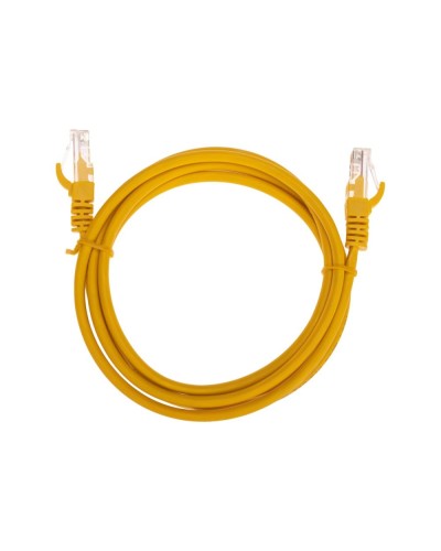 Патч-корд U/UTP, CAT 5e, RJ45-RJ45, 26AWG, LSZH, желтый, 1,5м REXANT 02-0105-105 в Северске Патчкорды (медные) Pintop.ru