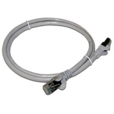 Патч-корд RJ45 - RJ45, 4 пары, FTP, категория 6, 0.5 м, серый TWT TWT-45-45-0.5/S6-GY