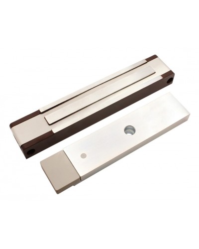 Электромагнитный замок с датчиком состояния двери ALeko ALM-400P (24В коричневый) в Северске Электромагнитные замки Pintop.ru