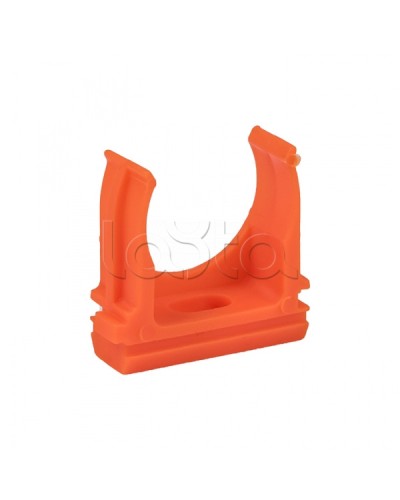 Крепеж-клипса d25 мм (10 шт) оранжевая EKF-Plast (derj-z-25o) в Северске Держатели, клипсы, скобы Pintop.ru