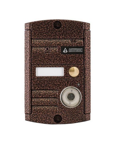 Видеопанель вызывная накладная цветная на 1 абонента с TM-считывателем Activision AVP-451 TM (PAL, медь) в Северске Вызывные видеопанели малоабонентные Pintop.ru