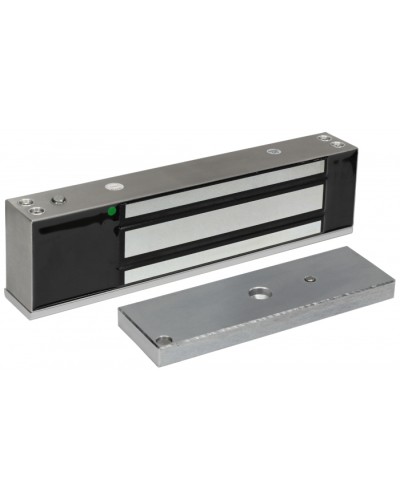 Smartec ST-EL523DLW-SS - Электромагнитный замок, уличное исполнение, СИД, датчик положения двери, IP68, нержавеющая сталь, усилие 520-540 кг. в Северске Электромагнитные замки Pintop.ru