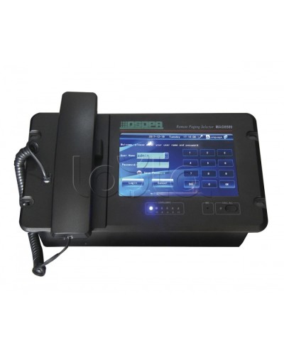 Терминал микрофонный DSPPA MAG-6589 в Северске Система оповещения и трансляции Dsppa Pintop.ru